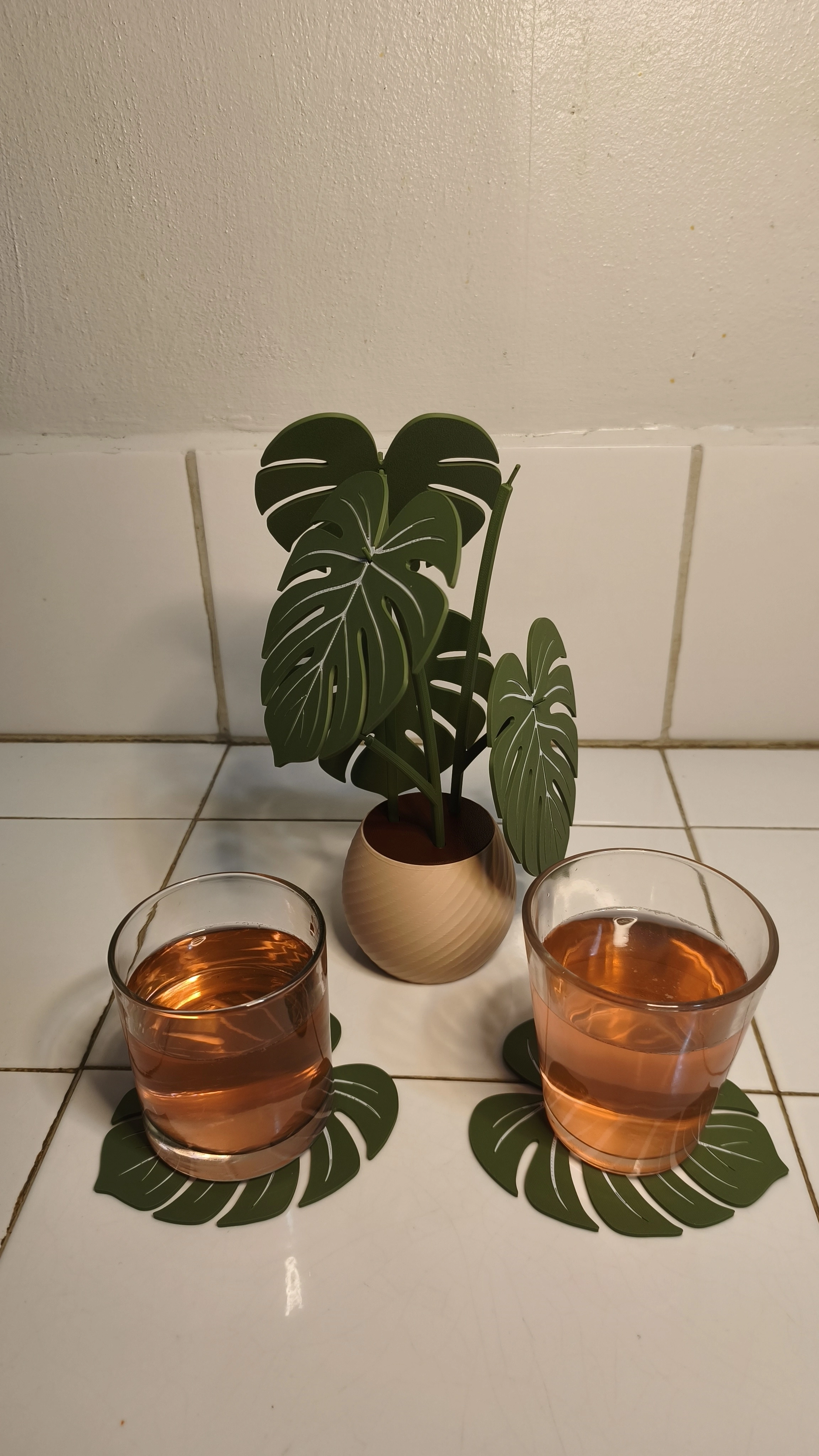 Posavasos Macetero decorativo