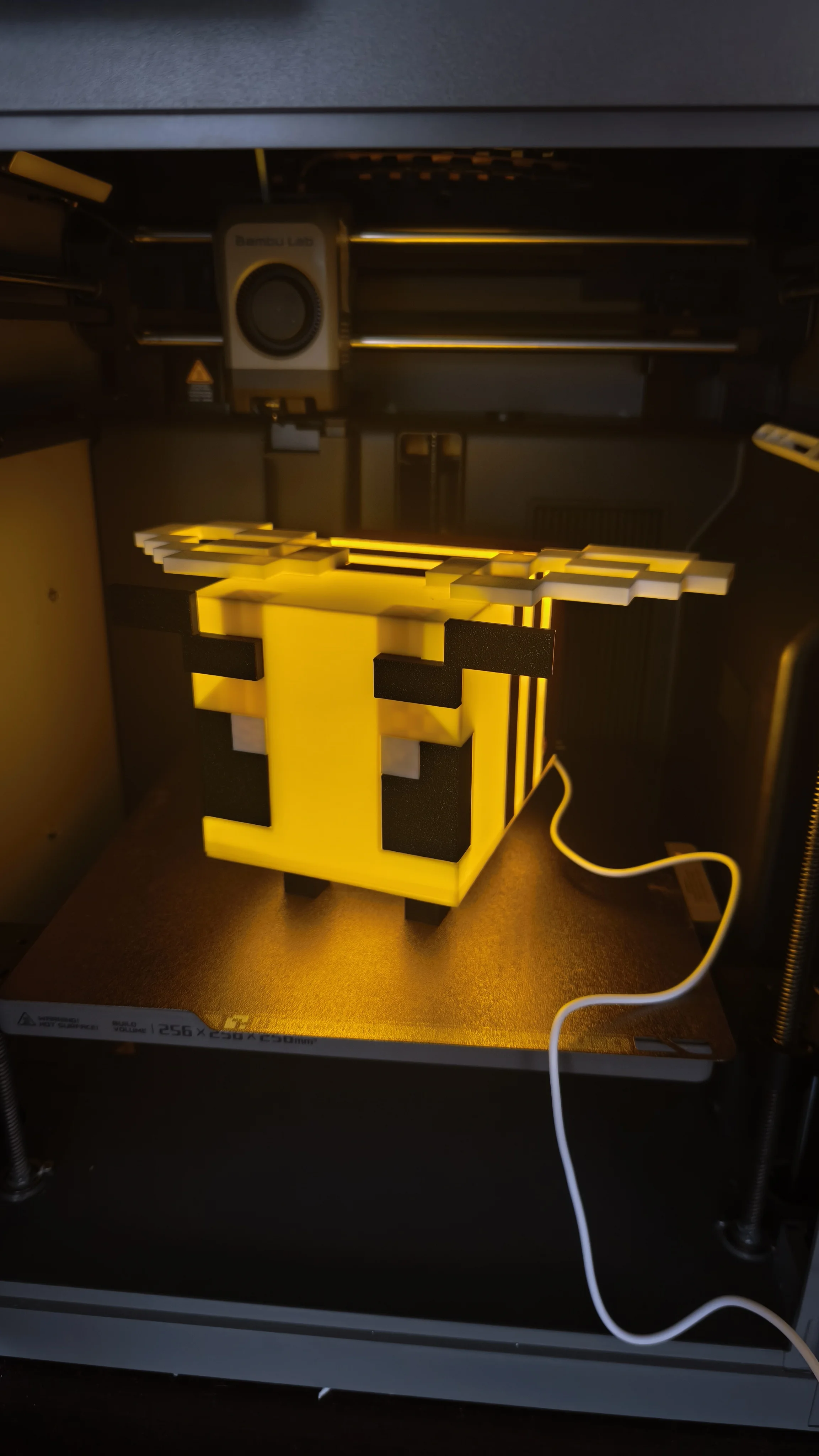 Lámpara abeja Minecraft